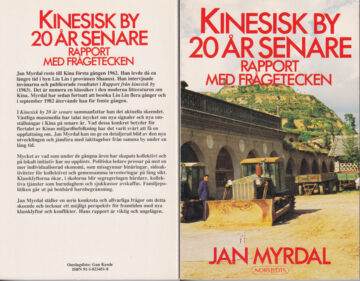 Omslag Kinesisk by 20 år senare 1983.